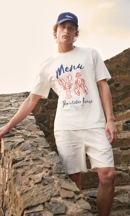 Playera Blanca Con Diseño