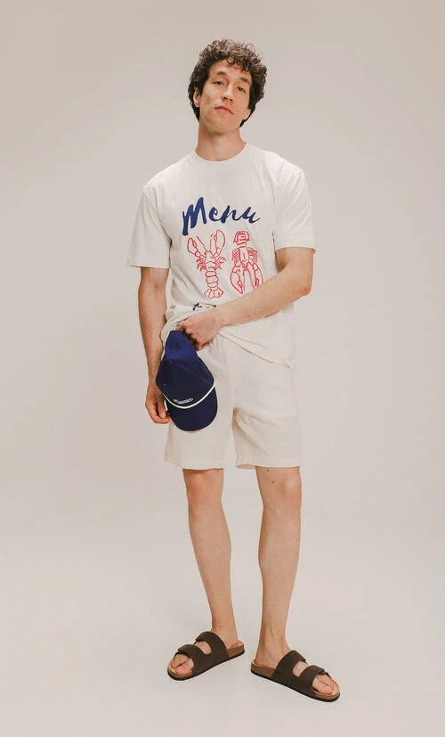 Playera Blanca Con Diseño